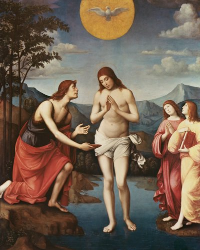 The Baptism of Christ by Il Francia